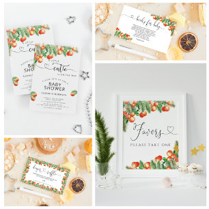 Carte de jeu Little Cutie baby shower Bingo