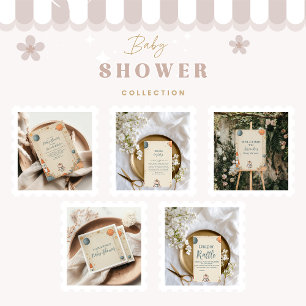 Serviette En Papier Baby shower d'aventure spatial