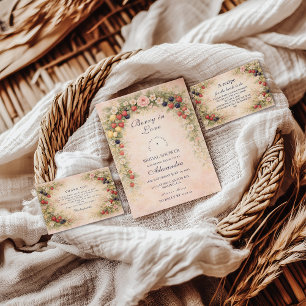 Serviette En Papier Jardin de baies en amour douche de mariée
