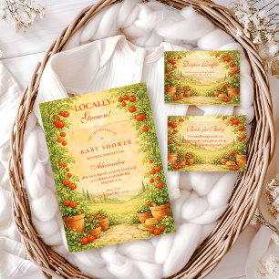 Serviette En Papier Baby Shower Tomate Cultivée Localement