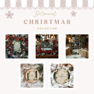 Serviette En Papier Fête de Noël Anémonique Blanc d'hiver