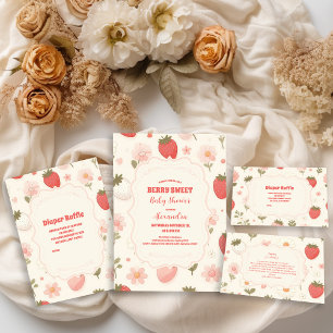 Carte D'accompagnement Berry Sweet Rose Coquette Bébé Livres pour bébé