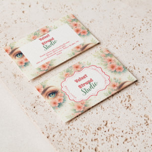 Tablier Studio de Beauté Artiste Extension de Cils Floral 