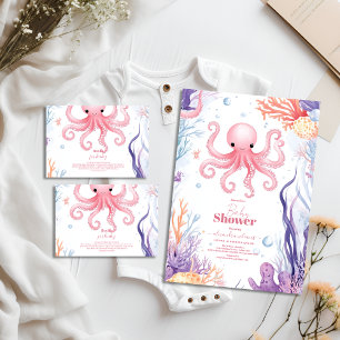 Carte D'accompagnement Cute Under the Sea Livres pour bébé