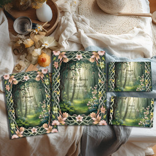 Carte D'accompagnement Diappeur à gaufre de forêt de Woodland