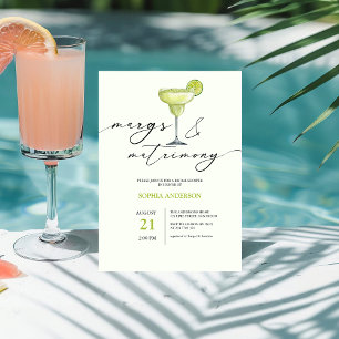 Sticker Carré Margs & Matrimony Lime Verte Enterrement de Vie de