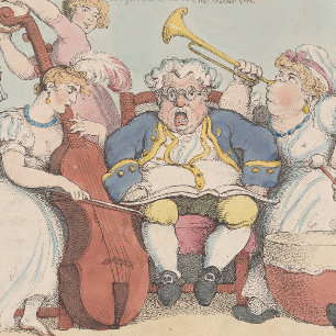 Musique - Carte de vœux pliée