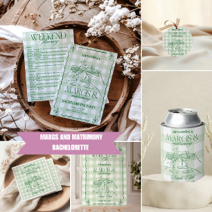 Sticker Rond Marges Et Bachelorette De Mariage