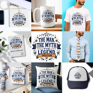 Porte-clefs L'Homme Le Mythe La Légende   Fête des pères perso