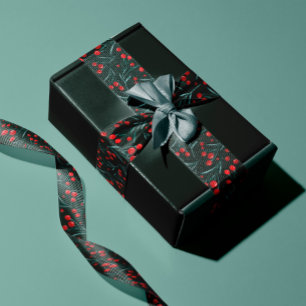 Petit Sac Cadeau Christmas Eve - emballage traditionnel de noël