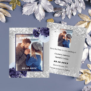 Prospectus 11,4 Cm X 14,2 Cm Invitation de mariage à petit budget avec fleurs e