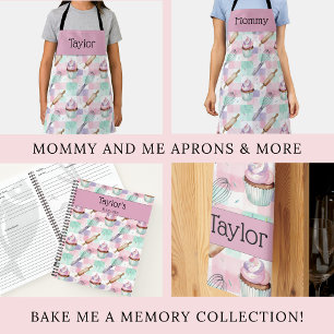 Autocollant de feuille de dessus de cupcake pastel