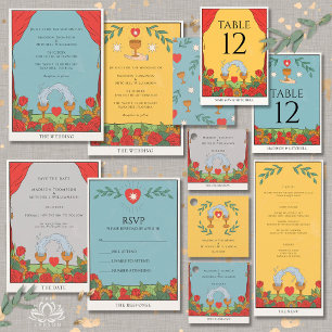 Cartons Réponse Deck de Tarot Vintage Divination Mariage Mystique 
