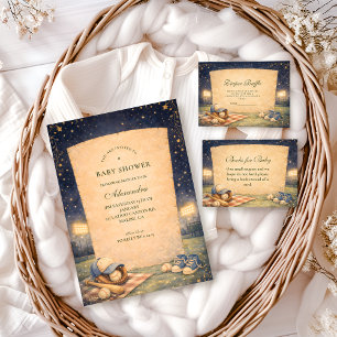 Serviette En Papier Baby Shower Batteur de Baseball