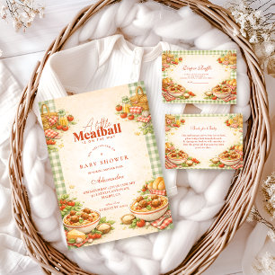 Serviette En Papier Pique-Nique Vert Gingham Petite Fête de Bébé Boule
