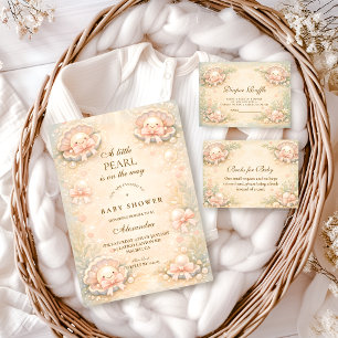Carte D'accompagnement Tirage au sort de layette Perle Côtière Fantaisist