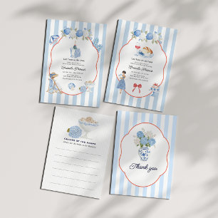 Carte De Remerciements Photo de l'enterrement de vie de jeune fille côtie