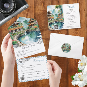Carte D'accompagnement Mariage à Bali Indonésie