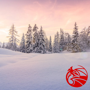 Décoration En Céramique Courbe de Noël slovène, Vesel Božič