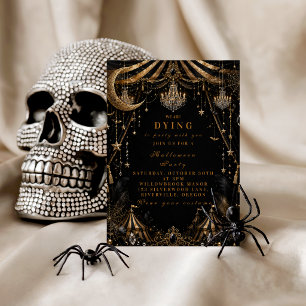 Invitation Fête de Carnaval Halloween Élégante