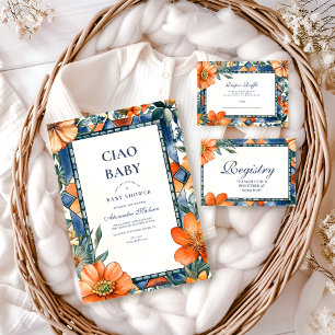 Carte D'accompagnement Carreaux méditerranéens Registre d'Amalfi Capri