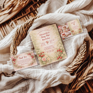 Assiettes En Carton Fête de jardin pour le premier anniversaire aux fr
