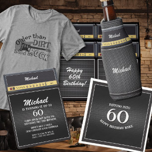 Invitation Vintage Rock Guitar Amp 60e Anniversaire Musique d