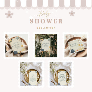 Invitation Baby shower Whimsical