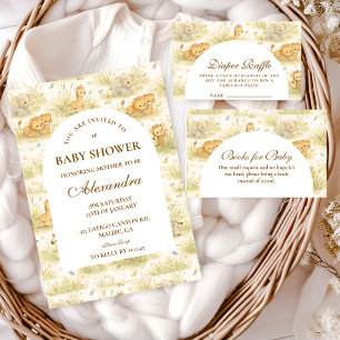 Serviette En Papier Histoire de livre pour bébé sur les Animaux de Saf