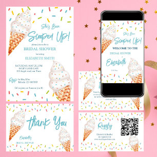 Pomme glacée nuptiale douche merci