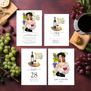 Carte De Remerciements Dégustation Française De Vins