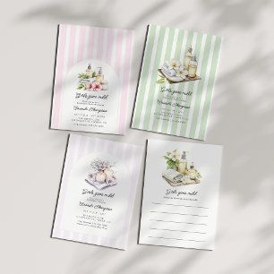 Invitation Filles au bien-être du Spa Gone Mild : Baby Shower