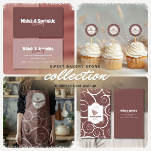 Serviette En Papier Sucre Boulangerie Boutique Gâteaux Sur Mesure Choc