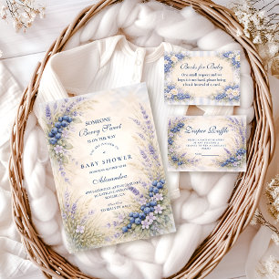 Serviette En Papier Baby Shower au Jardin de Myrtilles Conte de Fées