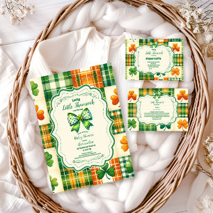 Serviette En Papier Petit Baby shower Shamrock Bow Lucky