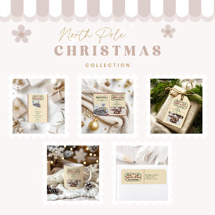 Mug Billet de Noël Express Polaire Photo