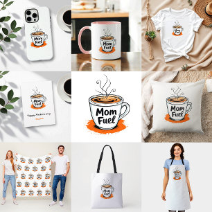T-shirt Carburant maman   Hilaried Coffee Lover Maman