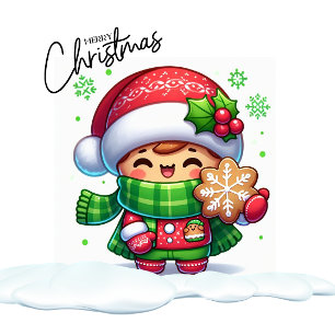 Carte Joyeux Chiens Souriants De Noël Avec Chapeaux De P