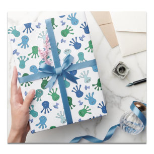 Papier Mousseline Belle fête d'anniversaire Aliens