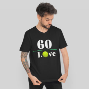 Sticker Rond Tennis 60e anniversaire avec balle de tennis