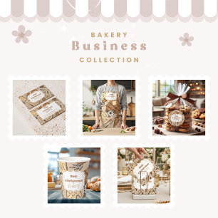Carte De Visite Marque de boulangerie pastel