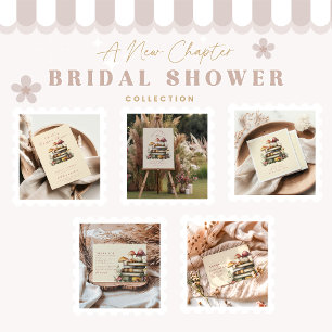 Invitation Un nouveau chapitre Books Woodland Musroom Books