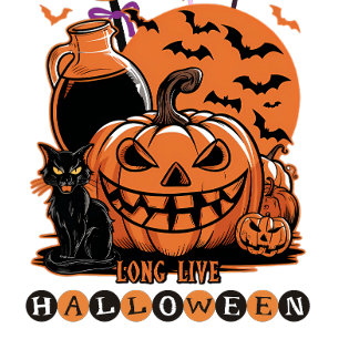 Invitation Amusement d'Halloween fantastique avec de mignons 