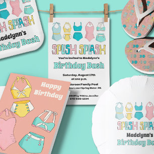 Carte De Remerciements maillots de bain vintages maillots de bain