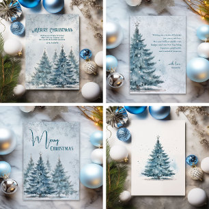 Tampons Encreurs Élégant hiver Wonderland sapin de Noël
