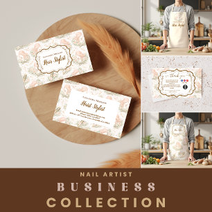 Tablier Coiffeur spécialisé dans les illustrations botaniq