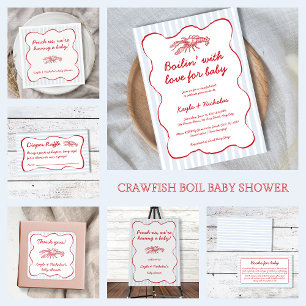 Serviette En Papier Pinch Us Crawfish Boil Baby shower Sud