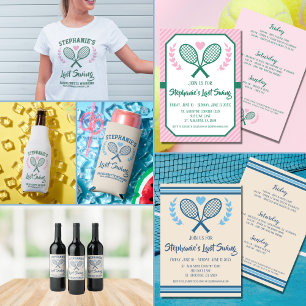 T-shirt Dernier Swing Tennis Country Club Bachelorette