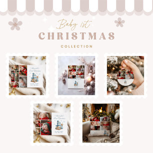 Photo Premier Faire-part de naissance de Noël