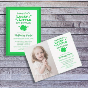 Invitation Lucky Little Birthday